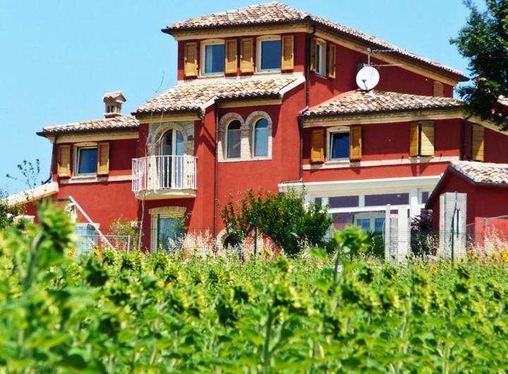 L'Antigo Granaro Pensionat Agugliano Exteriör bild